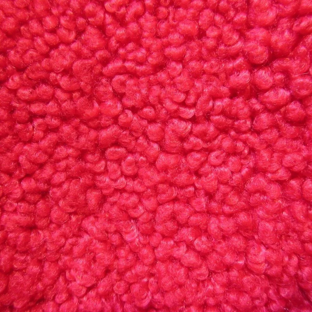 NWT J.Crew Petite Teddy Sherpa Lady Coat in Holiday Red Cozy Furry Jacket PS SP